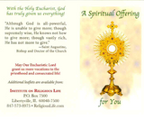 A Spiritual Offering for You: Holy Hour Prayer Leaflet