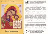 Our Lady of the Beatitudes Prayer Card/ Nuestra Senora de las Bienaventuranzas