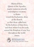 Mystical Rose Prayer Card