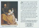 Prayer of Entrustment to St Joseph/ Oración de Consagración a San José